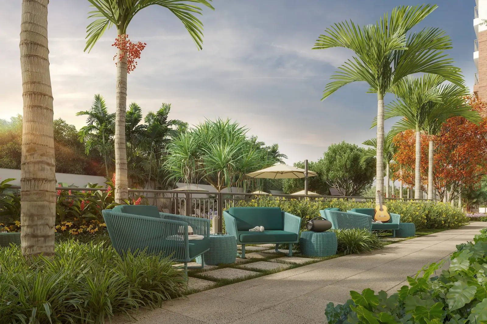Lounge da piscina
