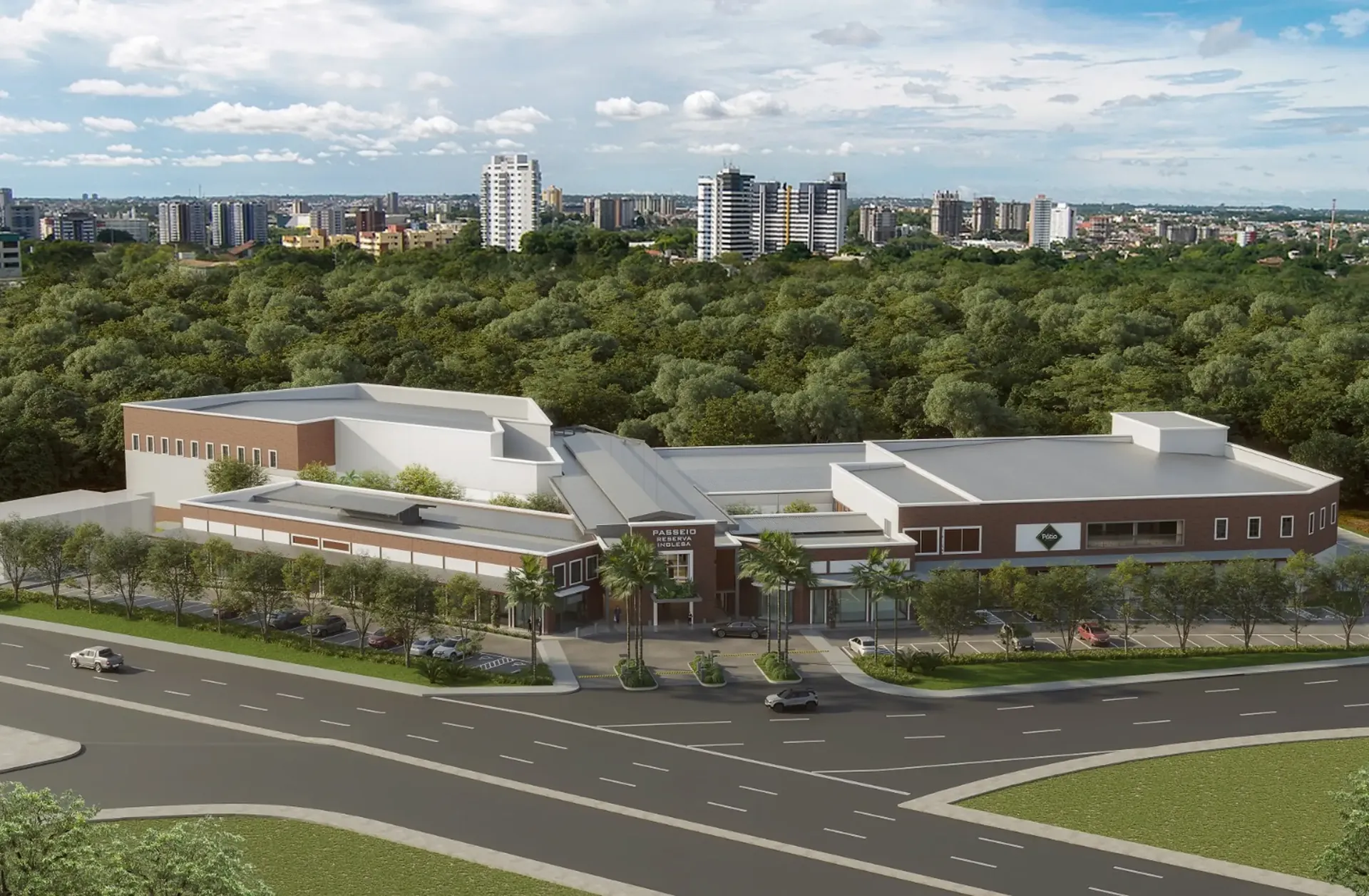 Render externo do Passeio Reserva Inglesa